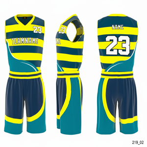 Maillot de retour professionnel chemise de basket-ball respirante à séchage rapide maillots de basket-ball ensembles d'uniformes de basket-ball pour hommes personnalisés - Product Image 1