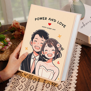 Álbum de Fotos de Boda de Lujo para Parejas, con Capacidad para 100 Fotos, Libro Conmemorativo de 5 Pulgadas - Product Image 2