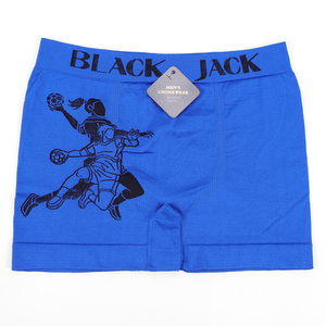Calzoncillos <span class=keywords><strong>Boxer</strong></span> para Hombre con Estampado de Jugador Deportivo, Letras <span class=keywords><strong>BLACK</strong></span> <span class=keywords><strong>JACK</strong></span>, Cintura Elástica, Ropa Interior Suave y Elástica para Uso Diario, Colores Variados - Product Image 4