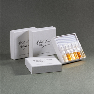 Luxus Design Zylinder Parfum Parfüm Duft Probe Öl <span class=keywords><strong>tester</strong></span> Flaschen box Verpackung für 1ml/1,5 ml/2ml /3ml /5ml Fläschchen Flaschen - Product Image 3