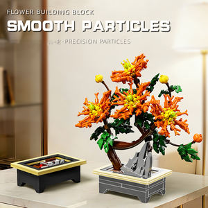 MJI 13119 Dragon Claw <strong>Mum</strong> Building Block Flower 450PCS Plastic Assembly Building Block Toy Sets DIY Bricks Kid's Educational Toy - Product Image 4