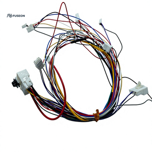 汽车仪表板车身线束总成 彩色编织套管 定制线束 OEM 12V 24V - Product Image 1