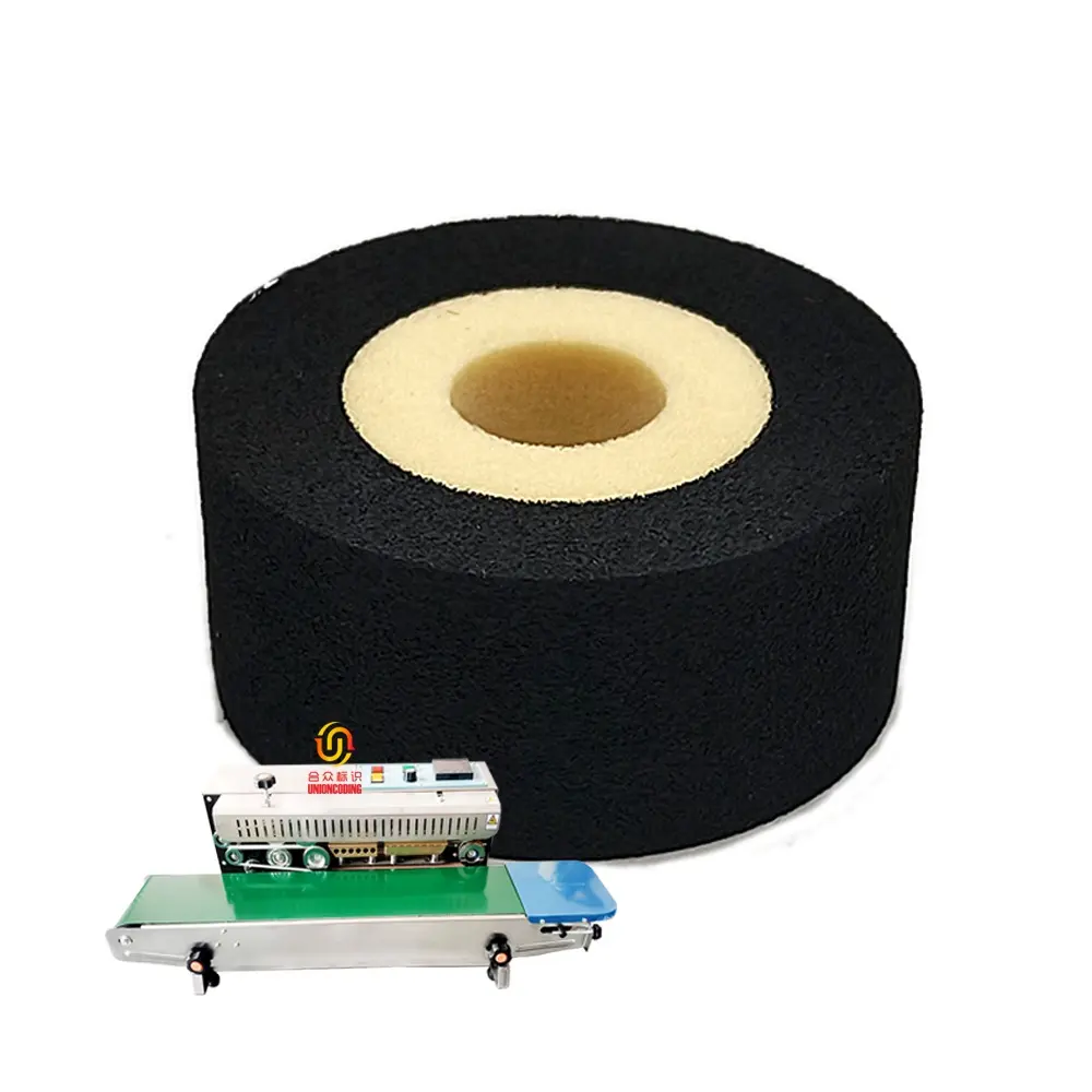 OEM Size 36mmX16mm Hot Ink Melt Roll Black Solid Ink Roller for Continuous sealing machine