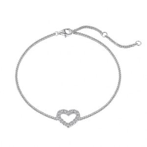 Dylam 18k Gold Plated Heart <b>Adjustable</b> <b>Bracelet</b> Ankle <b>Bracelets</b> for Women Girls Initial 18k Real Plated Anklets Love Bead Chain - Product Image 1