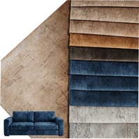 Tissu en velours hollandais imprimé personnalisable 100 % polyester pour la décoration intérieure, textile de maison, tissu respirant tricoté pour canapé