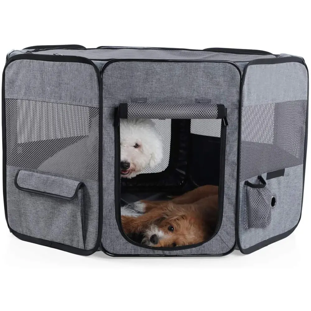 REAL PREMIUM PRODUCT YOU EVER SEEN - Portable Foldable Pet playpen dog Exercise pen for Larges Dogs