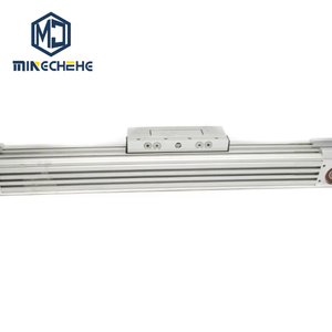 Cilindro Neumático Guiado DGE-40-100-ZR, Diámetro de 40 mm, Carrera de 100 mm, Actuador Lineal para Automatización Industrial y Maquinaria - Product Image 1