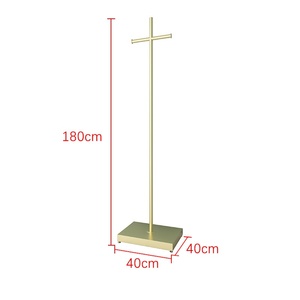 Estante de Exhibición para Tienda de <span class=keywords><strong>Ropa</strong></span>, Metálico, Multifuncional, Desmontable, para Almacenamiento, Perchero, Estante para <span class=keywords><strong>Ropa</strong></span> de Dormitorio, <span class=keywords><strong>Ropa</strong></span> <span class=keywords><strong>Infantil</strong></span> - Product Image 6