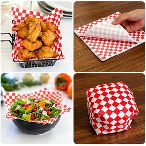 Wax <b>Paper</b> <b>Greaseproof</b> Custom logo <b>Paper</b> Sandwich Food Wrap Wrapping Restaurant Printed logo Burger <b>Paper</b> - Product Image 6