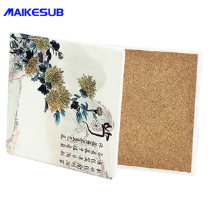 High Quotality <strong>Ceramic</strong> Material Blank <strong>Ceramic</strong> <strong>coaster</strong> for Heat Transfer Printing Tea <strong>coaster</strong> for bar or Home Design - Product Image 3