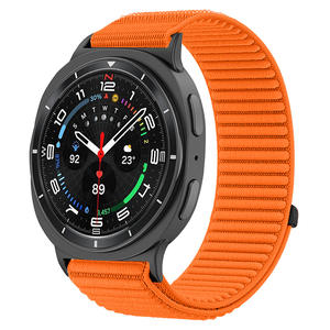Cinturino Regolabile in Nylon per Smartwatch <span class=keywords><strong>Samsung</strong></span> Galaxy Watch 8 44mm 40mm 46mm Classic, Bracciale Sportivo Sostitutivo - Product Image 2