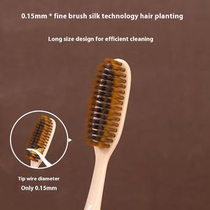<span class=keywords><strong>Brosse</strong></span> à dents adulte <span class=keywords><strong>extra</strong></span> douce de marque VABESSA pour l'hospitalité, <span class=keywords><strong>brosse</strong></span> à dents manuelle en vrac, nettoyez votre <span class=keywords><strong>brosse</strong></span> à dents, passez à la <span class=keywords><strong>brosse</strong></span> à dents orale - Product Image 5