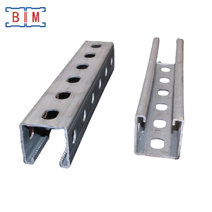 ช่องป๋อชุบสังกะสีด้วยไฟฟ้าแบบ41X41X2.5mm สำหรับอุตสาหกรรมพร้อมซี่โครงเสริมและขอบหยัก - Product Image 6