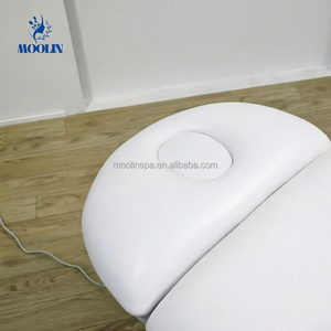 <span class=keywords><strong>Table</strong></span> <span class=keywords><strong>de</strong></span> <span class=keywords><strong>massage</strong></span> électrique MOOLIN <span class=keywords><strong>de</strong></span> luxe pour salon <span class=keywords><strong>de</strong></span> beauté, 3 moteurs, en cuir PU, incurvée, pour cils, idéale pour usage hôtelier - Product Image 4