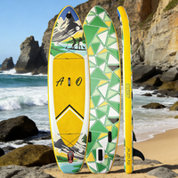ACEHERO Planche de paddle gonflable de haute qualité en Drop Stitch, écologique, portable, système à 3 ailerons, 12,5 kg, fournisseur OEM