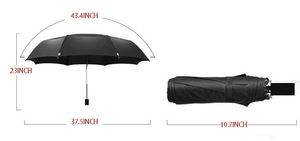 Peinture à l'huile <span class=keywords><strong>Van</strong></span> Gogh créative Parapluie pliant automatique Contrôle manuel pour l'impression numérique de cadeaux d'affaires - Product Image 6