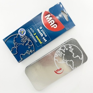 Original Biggest Math <b>Set</b> Factory Produced Cute Stationery Compass Box for School Grade Students - Product Image 4