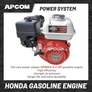 Compresor de Aire a Gasolina APCOM GX200 de 4 Tiempos, Motor de un Solo Cilindro, Arranque a Patada, 6 HP, EPA Tier 3 - Product Image 6