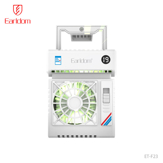 Earldom Portable Gaming Cooler Wireless Phone Handle Mini Controller With Cooling Fan for PUBG Mobile