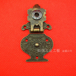 Hebilla de Aleación Antigua de 38x48mm para Caja de Madera, Herraje Decorativo - Product Image 3