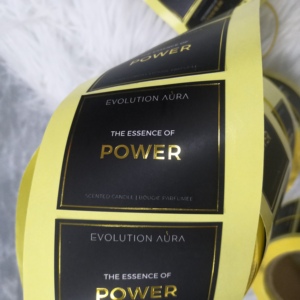 Small Business Custom Thermal <b>Printer</b> Packaging <b>Labels</b> Pink Vinyl Adhesive <b>Label</b> Roll Factory Sale - Product Image 3