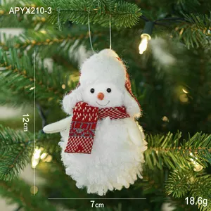 Рождественские украшения, Рождественская елка, подвесная кукла лося, снеговик, Санта-Клаус для дома, рождественские украшения, Рождественская елка, украшения, рождественские подарки