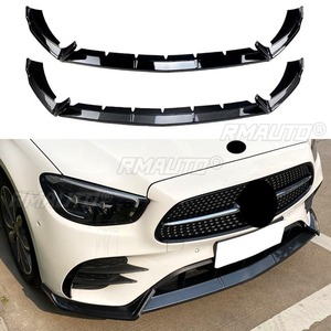 Spoiler de pare-chocs avant, diffuseur, séparateur, pièce de modification pour Mercedes Benz Classe E W213 E260 E300 AMG 2021+ Accessoires - Product Image 1