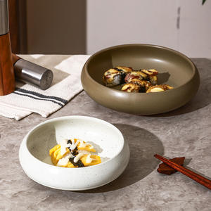 Cuenco de cerámica Retro para sopa, cuenco grande para mezclar ensaladas, porcelana, <span class=keywords><strong>Sushi</strong></span>, Sashimi, plato hondo, fruta, postre, cuenco para servir - Product Image 6