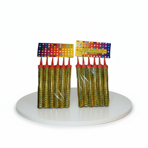 Bougies Fontaines de Mariage Sans Fumée avec Effets d'Artifice Scintillants pour Présentoirs de Gâteaux au Champagne - Product Image 1