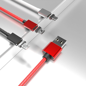 تصميم شعار OEM لينة TPE الشحن السريع Type-c USB ملحقات الهاتف المحمول كابل شاحن سريع لفون وسامسونج أندرويد - Product Image 1