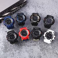Reloj Deportivo Digital SCMI 3679 para Hombre, Resistente al Agua, con Retroiluminación, Cronógrafo, Alarma, Cronómetro, Reloj de Pulsera Electrónico para Estudiantes