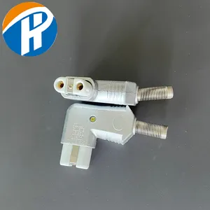 High Temperature High Quality Electric Industrial 2 Pin Aluminum Alloy Ceramic Porcelain Heater Plug