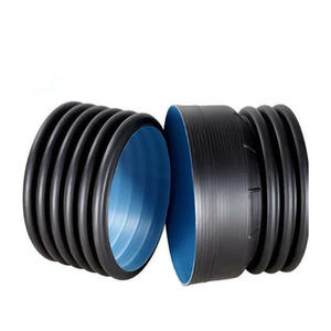 <span class=keywords><strong>Tubería</strong></span> de <span class=keywords><strong>Drenaje</strong></span> <span class=keywords><strong>Perforada</strong></span> de HDPE de Pared Doble Flexible de 300 mm, <span class=keywords><strong>Precio</strong></span> de Alcantarillado Sn4 Sn8 - Product Image 2