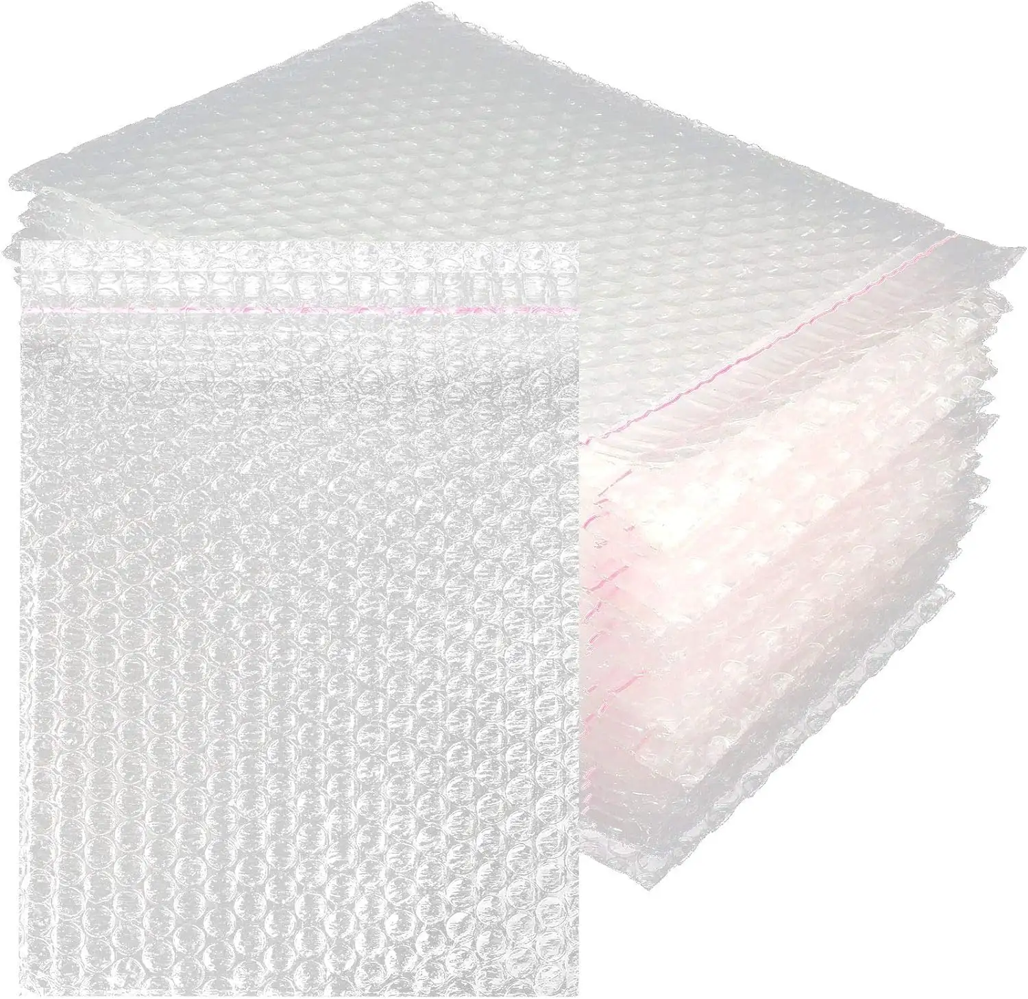 Free Sample High Quality wholesale Shockproof Transparent 100% New Raw Material Air Bubble Film Bag for Packaging