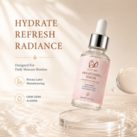 Sérum éclaircissant en marque blanche OEM ODM, formule personnalisée, emballage personnalisé, impression de logo, fabricant de produits de soin de la peau, usine de vente en gros