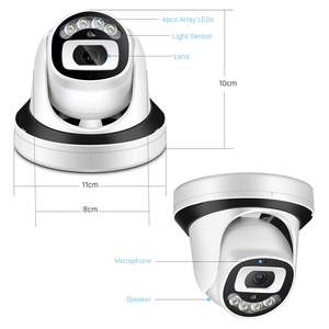 กล้องวงจรปิดไร้สาย Camhipro 2MP 4MP 5MP แบบโดม สำหรับภายในบ้าน ระบบรักษาความปลอดภัย เซ็นเซอร์ CMOS มองเห็นในเวลากลางคืน ตรวจจับความเคลื่อนไหว เสียงสองทาง เชื่อมต่อ WIFI - Product Image 2