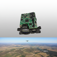 Mesure de distance laser de 4000 mètres Module Uart Télémètre laser 1535nm Capteur laser