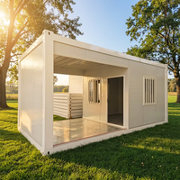 Maison conteneur économique pour complexe hôtelier - Villa de vacances préfabriquée en kit avec structure en acier galvanisé, durée de vie de 25 à 30 ans pour le glamping