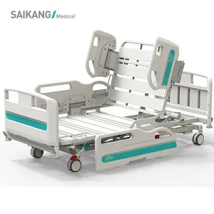 Y8y8c SAIKANG 5 Funktion Patienten Medizinische Ausrüstung Bett Gebraucht Faltbar Verstellbar Elektrische Intensivstation Krankenhaus betten Preis