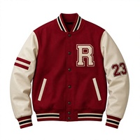 Sélectionnez Trouver des icônes similaires Vêtements pour hommes Vente en gros Vestes de baseball universitaires personnalisées unisexes Style streetwear DTG Campus