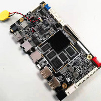 Carte mère Android en stock avec contrôle LCD LVDS EDP MIPI RK3288/3399/3566/3568, carte pilote LCD 2K 4K, carte mère Android intelligente