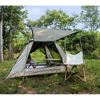 Tente imperméable de voyage d'usine de tente de vente chaude pour la tente extérieure campante de camping de 2 4 6 personnes