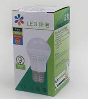 Boîte en papier neutre personnalisée vide pour ampoule LED, boîte en carton ondulé pliable personnalisée, boîtes d'emballage pour ampoule LED