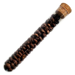 Tianjing 50ml Ps <b>Plastic</b> Test <b>Tube</b> With Cork Transparent For Coffee Beans Storage - Product Image 1
