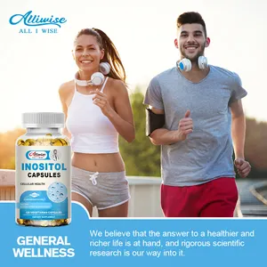 OEM 60 pz capsula di inositolo ripristinare il normale ciclo mestruale supplemento vitamina B8 capsula per le donne
