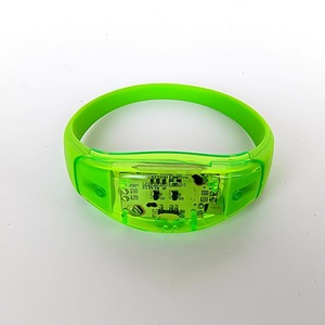 Pulsera LED Fluorescente de Silicona con Logotipo Personalizado para Fiestas, Activación por Voz, Venta al Por Mayor - Product Image 5