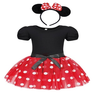 Neonate Ballet Tutu Dress Summer Kids <span class=keywords><strong>Minnie</strong></span> Mickey Dress Cartoon <span class=keywords><strong>Mouse</strong></span> Costume bambini natale festa di compleanno vestiti - Product Image 2