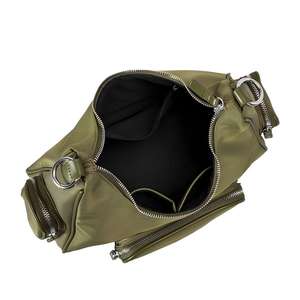 Wholesale Fashion Lady Punk Crescent <b>Hobo</b> <b>Bag</b> Multi-Pocket Motorcycle Hip Pack Casual Adjustable Shoulder <b>Crossbody</b> Water - Product Image 2