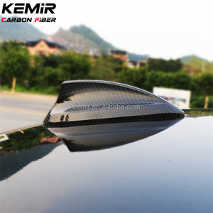 Coque de toit pour antenne de voiture en fibre de carbone véritable requin, couverture complète, pour F22 F23 F30 F31 F32 F33 F34 F35 F36 G30 G32 G11 G12 <span class=keywords><strong>G13</strong></span>, 2 pièces - Product Image 5