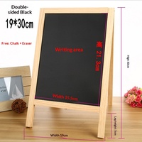 Tableau d'affichage créatif effaçable sur pied pour menu manuscrit et liste de prix – Idéal pour les marchés nocturnes